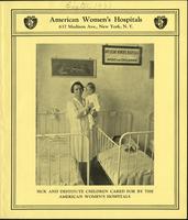American Women's Hospitals 1931 fundraising pamphlet (pamphlets), circa 1931<blockquote class="juicy-quote">"These people are not refugees in a foreign country, but Americans suffering from diseases due to malnutrition."</blockquote><div class="view-evidence"><a href="https://doctordoctress.org/islandora/object/islandora:1859/story/islandora:2103" class="btn btn-primary custom-colorbox-load"><span class="glyphicon glyphicon-search"></span> Evidence</a></div>
